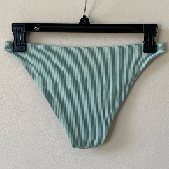 L*SPACE Gemma Ribbed Bikini in Light Turquoise - Small - Picture 9 of 16